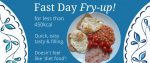 Fast Day Fry-Up (under 450kcal)